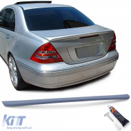image-34-Rear spoiler sport lip with ABE for Mercedes C-Class W203 sedan 2000-2007