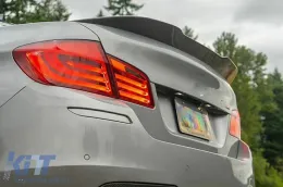 Rear spoiler style PSM suitable for BMW F10 black piano finish-image-6261211