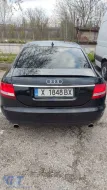 Rear spoiler suitable for AUDI A6 C6 black piano lacquer / 2004-2011-image-6260893
