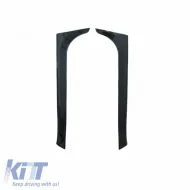 Rear Spoilers Right & Left suitable for VW Polo AW 18+ Piano Black Standard Version 2 Pcs From Abs Plastic-image-6289827