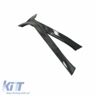 Rear Spoilers Right & Left suitable for VW Polo AW 18+ Piano Black Standard Version 2 Pcs From Abs Plastic-image-6289829