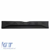 Rear Truck Door Protector suitable for Ford Ranger 2015+ From Abs Plastic Black-image-6309375