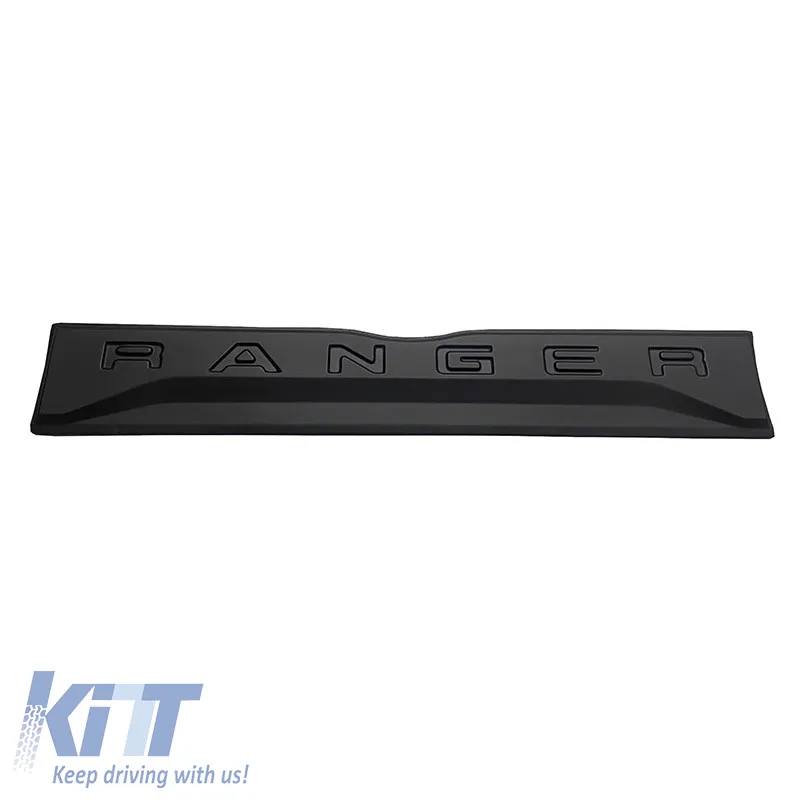Rear Truck Door Protector suitable for Ford Ranger 2015+ From Abs Plastic Black
