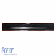 Rear Truck Door Protector suitable for Ford Ranger 2015+ From Abs Plastic Black-image-6309378