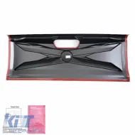 Rear Truck Door Protector suitable for Mercedes-Benz X-Class W470 2017+ Big From Abs Plastic Black-image-6322994