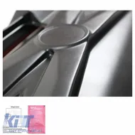 Rear Truck Door Protector suitable for Mercedes-Benz X-Class W470 2017+ Big From Abs Plastic Black-image-6322995