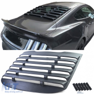 Rear window cover louver rear louvers for Ford Mustang Coupe 14-22 - ODETF6014661