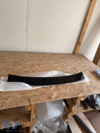 Rear window spoiler suitable for Mercedes C Class W204 black piano finish-image-6260907
