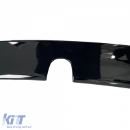 Rear window spoiler suitable for Mercedes E Class W211 in piano black finish-image-6260912