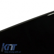 Rear window spoiler suitable for Mercedes E Class W211 in piano black finish-image-6260913