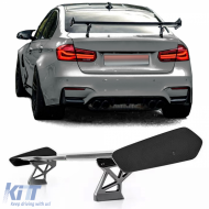 image-8-Rear wing rear spoiler black gloss fits for 4 Series BMW F32 F82 F33 F83 2013-2021