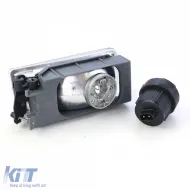 Rechte Nebelscheinwerfer mit Rahmen geeignet für BMW 3er E36 1990-1999-image-6258082