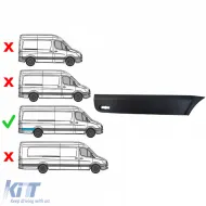 Rechte Seitenverkleidung für Mercedes Sprinter W906 2006-2018 L3-image-6209092