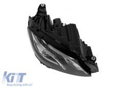 Rechter statischer LED-Scheinwerfer geeignet für Mercedes E-Klasse W213 Limousine, S213 Kombi 2016-2019-image-6256923
