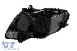 Rechtes statisches LED-Scheinwerfer geeignet für Mercedes C-Klasse W205 Limousine, S205 Kombi 2014-2018-image-6256941