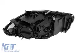 Rechtes Xenon-Scheinwerfer geeignet für BMW 5er Reihe F10 Limousine, F11 Kombi 2010-2013 mit schwarzem Sockel-image-6256829