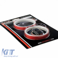 Red Wheels Adhesive Stripes 5mm X 1.7m 4Pcs Butzi