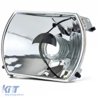 Réflecteur manuel gauche pour phare pour Mercedes R107 SL SLC 71-89-image-6193485