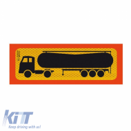 Reflective Sign Aluminum Truck Cement Shop 50 x 20cm P.3M.216 1 Piece