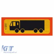 image-64-Reflective Sign Aluminum Truck Four Axis 50 x 20cm P.3M.213 1 Piece