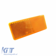 Reflective Sticker 56mm x 39mm Proplast Orange 26113101 1 Piece - CGRSEAR6036171