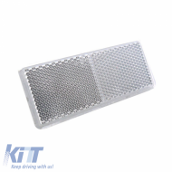 Reflective Sticker 94mm x 44mm Proplast White 26103103 1 Piece