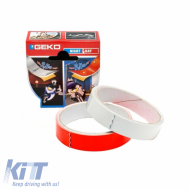 Reflective Sticker Geko 19mm x 2.5m Silver/Orange 2 Pc 31500/1