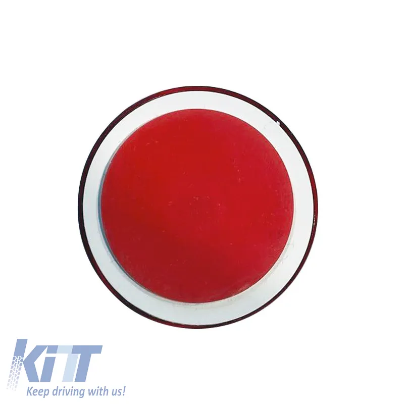 Reflective Sticker Round 60mm Proplast Red 26101102 1 Piece