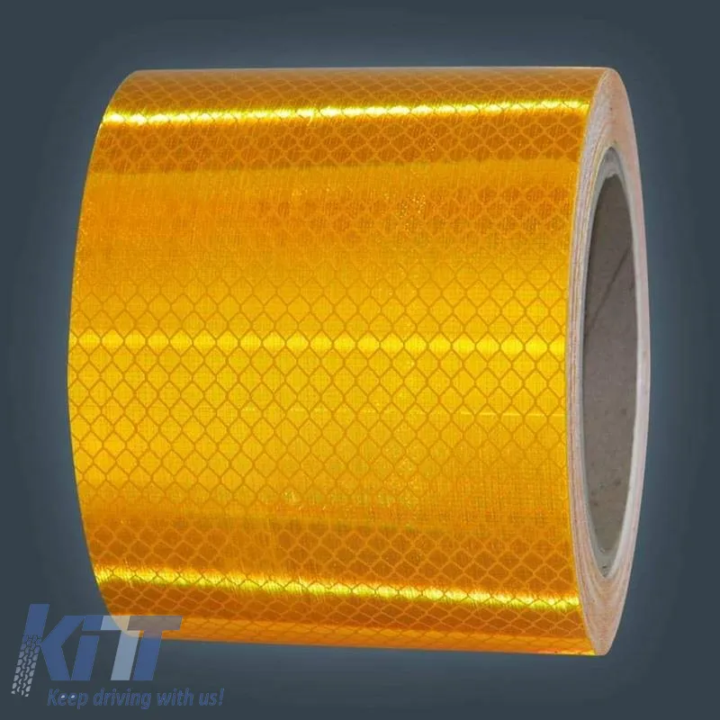 Reflective Tape Yellow 50mm x 5 Meter