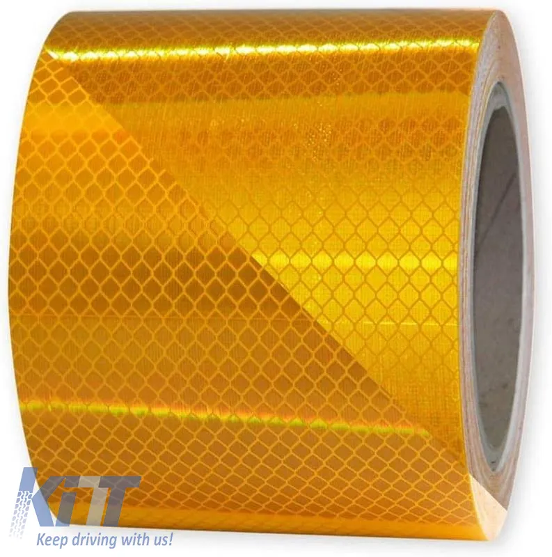 Reflective Tape Yellow 50mm x 5 Meter