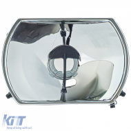 Reflektor für Scheinwerfer mit rechter Einstellung, geeignet für Mercedes R107 SL SLC 85-89-image-6190505