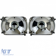 Reflektoren für Scheinwerfer manuell links rechts, geeignet für Mercedes R107 SL SLC 71-89-image-6196743