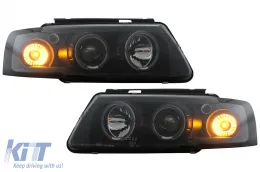 image-56-Reflektory Dla VW Passat B5 3B 11.1996-08.2000 Czarny LHD