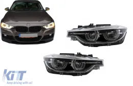 image-16-Reflektory Full LED Angel Eyes dla BMW 3er F30 F31 Sedan Touring 2011+ dla LED