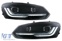 image-73-Reflektory LED do VW Polo Mk5 6R 6C 10-17 Dynamiczny sygnału