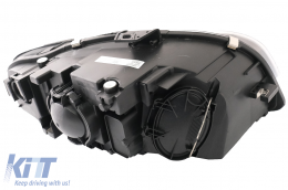 Reflektory LED DRL DAYLIGHT do Audi A4 B7 11.2004-03.2008 Czarne-image-6082312