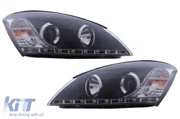 image-62-Reflektory LED DRL do KIA Ceed 09.2006-08.2009 Daylight Czarny LHD