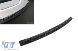 Reinforced Avisa protector suitable for rear bumper of Volkswagen Caddy 2003-2020, Caddy Maxi 2003-2015, after 2015, black - ABRBV6015679