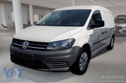 Reinforced Avisa protector suitable for rear bumper of Volkswagen Caddy 2003-2020, Caddy Maxi 2003-2015, after 2015, black-image-6212058