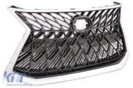 Reja Para LEXUS LX570 J200 2017+ TRD Look Marco aluminio interior grafito-image-6039113