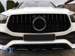 Reja Para Mercedes GLE SUV W167 V167 GLE C167 Sport 2019+ GTR Look Todo negro-image-6090326