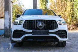 Reja Para Mercedes GLE SUV W167 V167 GLE C167 Sport 2019+ GTR Look Todo negro-image-6098270