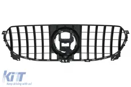 Reja Para Mercedes GLE W167 V167 C167 Estándar 2019-06.2023 GT-R Panamericana Look Negro-image-6090332