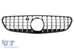 image-2-Reja para Mercedes S C217 Coupe A217 Cabrio 15-17 GT-R Panamericana Look Cromo