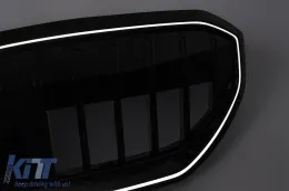 Rejas Rejillas Parrilla para BMW Serie 5 G60 G61 2023- con LED Negro Brillante Grille-image-6260161