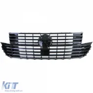 Rejilla del radiador delantera negra brillante adecuada para VW T6.1 Bus Multivan Facelift desde 19-image-6204079