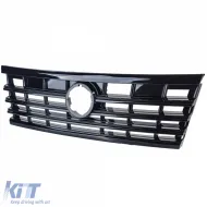 Rejilla del radiador negra brillante adecuada para VW Touareg III desde 2018-image-6203364