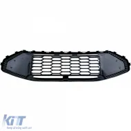 Rejilla del radiador sin emblema Negro Brillante adecuada para Ford Tourneo Transit Custom desde 2023-image-6207911