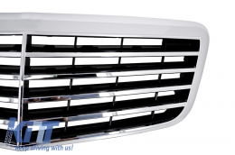 Rejilla delantera para Mercedes Clase E W211 06-09 Facelift Design-image-57071