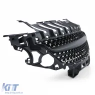 Rejilla deportiva sin emblema Black Edition negra, adecuada para Opel Adam 12-19-image-6192195
